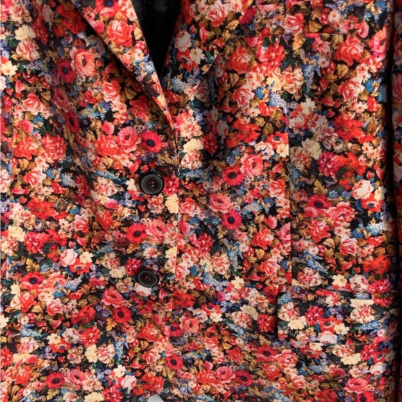 Zara Multicolor Floral Blazer - Picture 3 of 4
